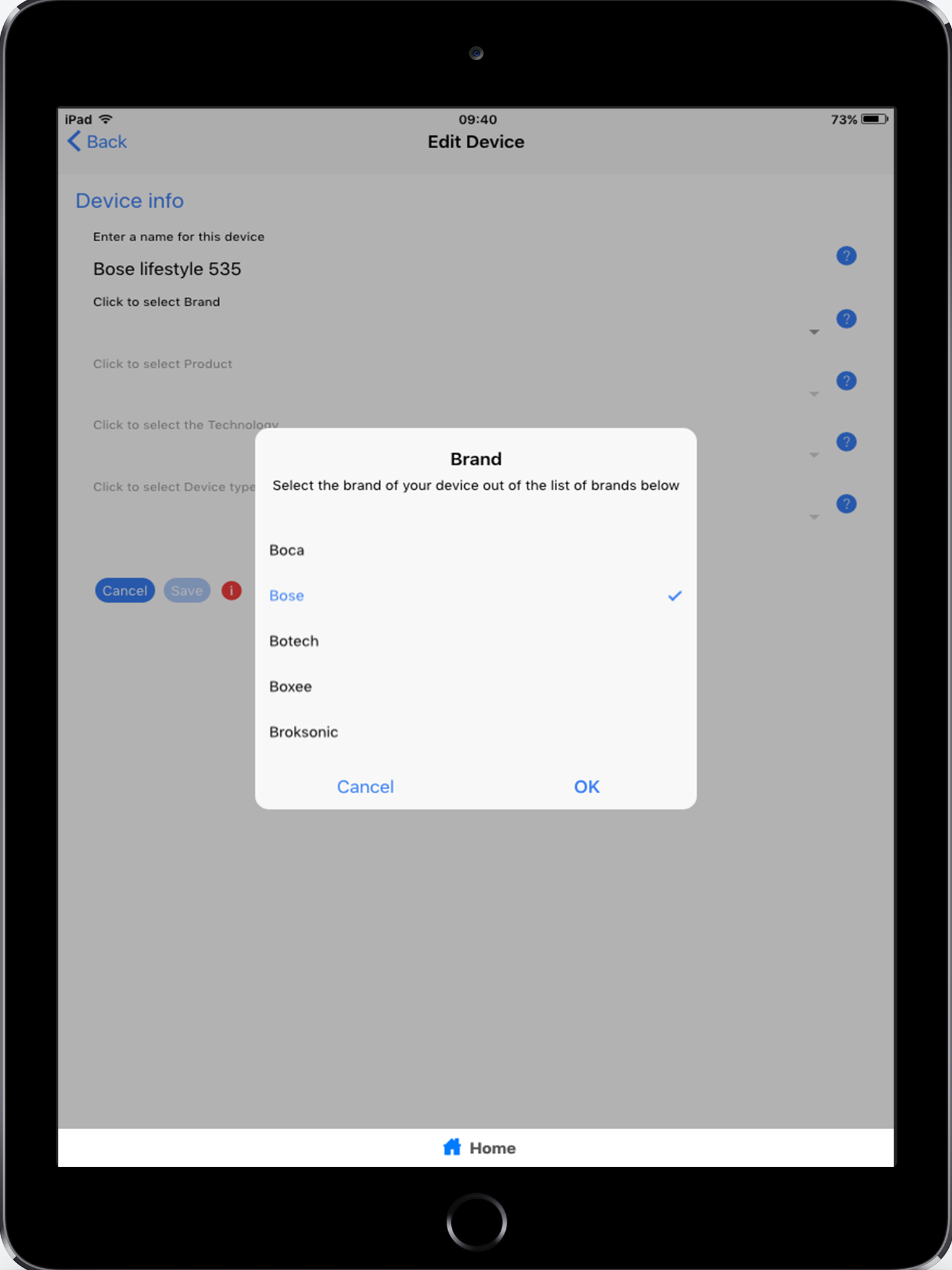 how to reset my bose universal remote